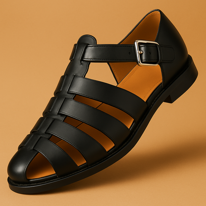 Stylish Leather Sandals for Women, Elegance and Comfortable Fit