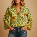 Light Blouse for Women with Flattering Fit - Comfortable and Stylish Top in Various Sizes