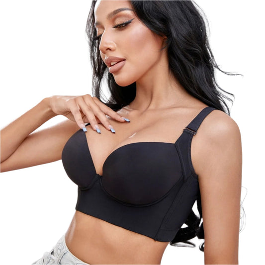 Magic Deep Cut Fat Hiding Bra | Supportive, Wide Band for All-Day Comfort and Confidence