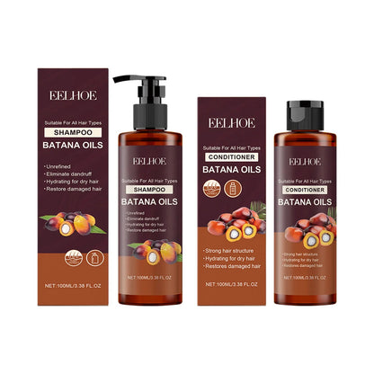Batana Oil + Shampoo & Conditioner Set