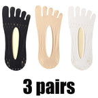 3 Pairs Hammer Toe Relief Toe Socks – Invisible, Breathable Protection for Daily Use