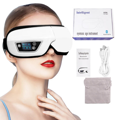 Professional Eye Massager – Relieve Fatigue with Soothing Heat & Gentle Compression