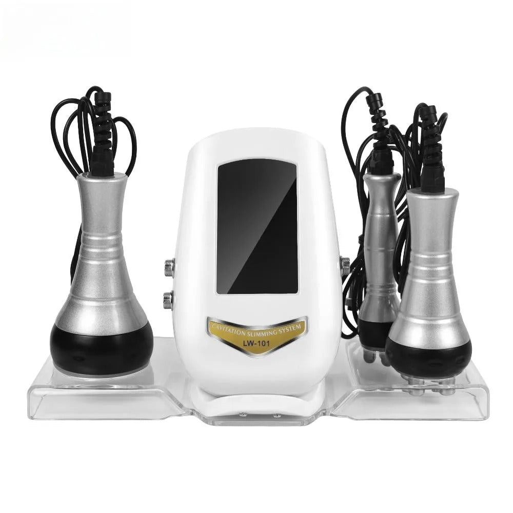 Ultrasonic RF Therapy for Face and Body - 3-in-1 Body 40KHZ Contouring Machine for Slimming and Sculpting