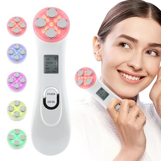 Radio Frequency Facial Massager - Advanced 3D RF Technology for Effective Skincare