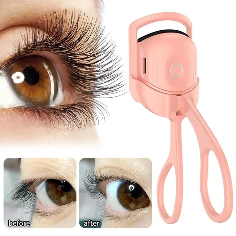 Electric Eyelash Curler - Best Heated Lash Curler with Quick Heating For Long-Lasting Results
