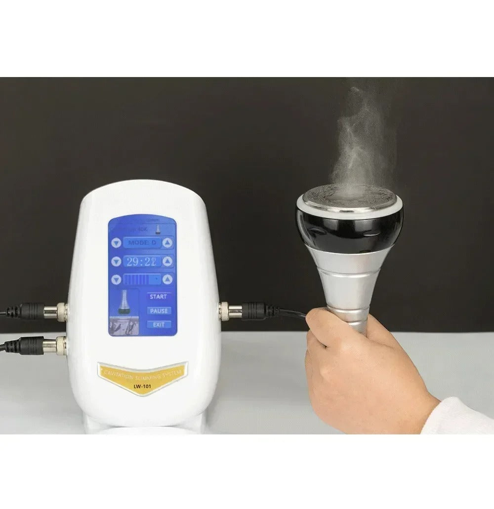 Ultrasonic RF Therapy for Face and Body - 3-in-1 Body 40KHZ Contouring Machine for Slimming and Sculpting