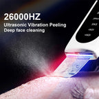 Ultrasonic Face Scrubber – Deep Cleansing & Exfoliating Wand for Radiant Skin