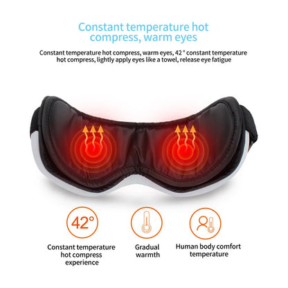 Professional Eye Massager – Relieve Fatigue with Soothing Heat & Gentle Compression