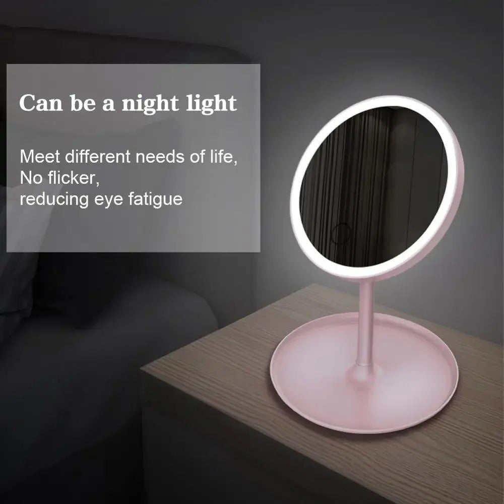 Illuminated Cosmetic Mirror LED - Ultimate Light Vanity Mirror for Makeup