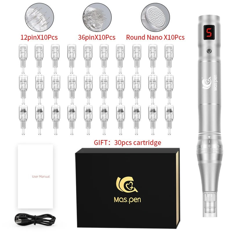 Professional Pen Micro Needle - Microneedling Pen Infusion Facial System