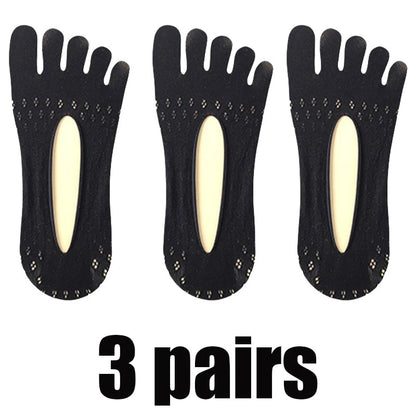 3 Pairs Hammer Toe Relief Toe Socks – Invisible, Breathable Protection for Daily Use