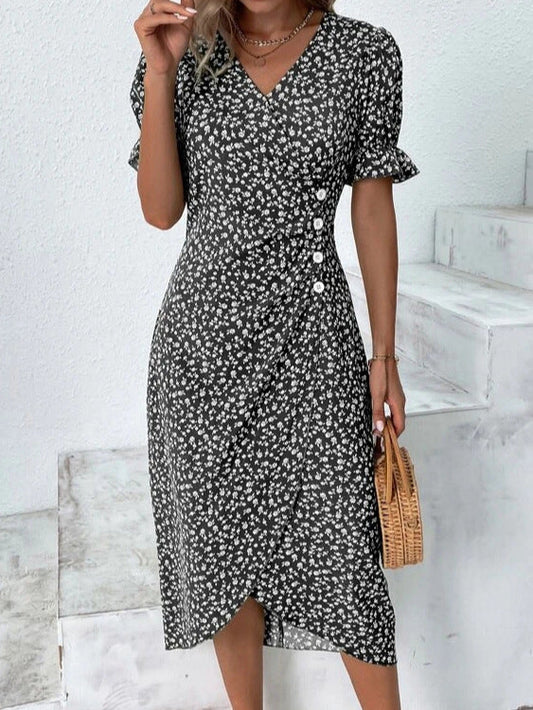 Women's Summer Dress - Lightweight Cotton Casual Dress for Women Ideal for Warm Weather - Available in Various Sizes