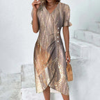 Women's Summer Dress - Lightweight Cotton Casual Dress for Women Ideal for Warm Weather - Available in Various Sizes