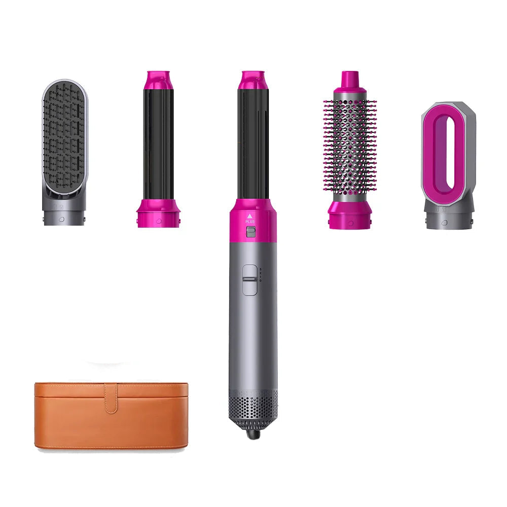 5 in 1 Hair Styler | Curling, Straightening & Drying with Coanda Effect for All Hair Types