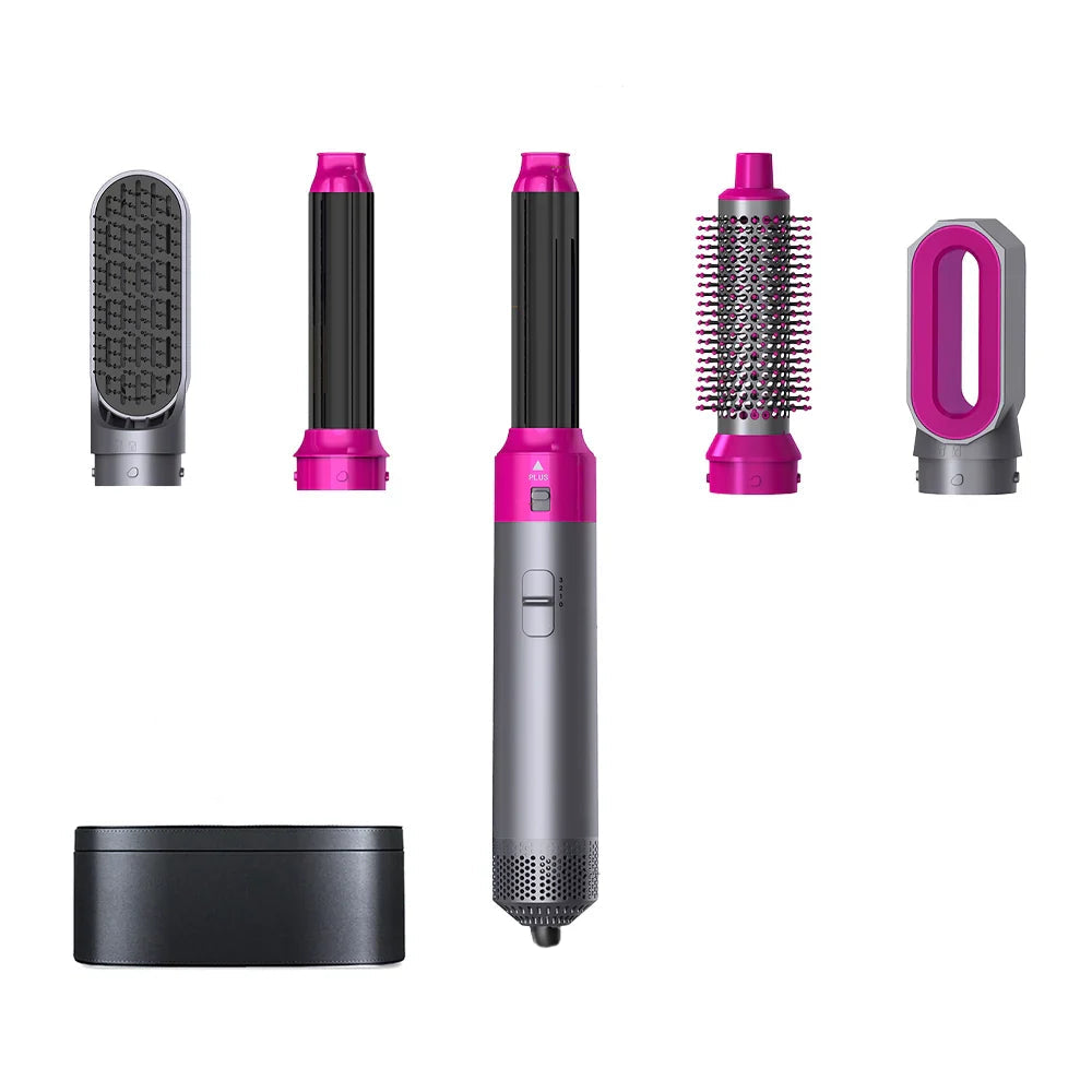 5 in 1 Hair Styler | Curling, Straightening & Drying with Coanda Effect for All Hair Types