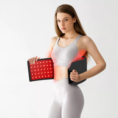 Slimming Belt with Red & Infrared Light Therapy | LED Belt for Burning Belly Fat, Pain Relief, and Improved Circulation