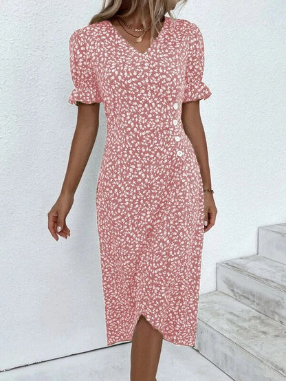 Women's Summer Dress - Lightweight Cotton Casual Dress for Women Ideal for Warm Weather - Available in Various Sizes