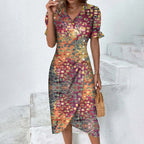 Women's Summer Dress - Lightweight Cotton Casual Dress for Women Ideal for Warm Weather - Available in Various Sizes