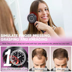 3-in-1 Electric Scalp Massager | Waterproof, Red Light Therapy & Portable for Relaxation and Hair Care