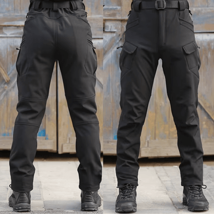 Thermal Waterproof Outdoor Trousers for Men - Insulated, Lightweight, Breathable Hiking Pants - Ideal for Cold Weather Adventures