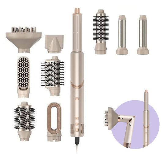 9-in-1 Airstyler Hair Tool | 1600W, Negative Ion Technology & Versatile Attachments for All Hair Types