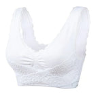 Front Cross Corset Bra | Adjustable Side Buckle Design