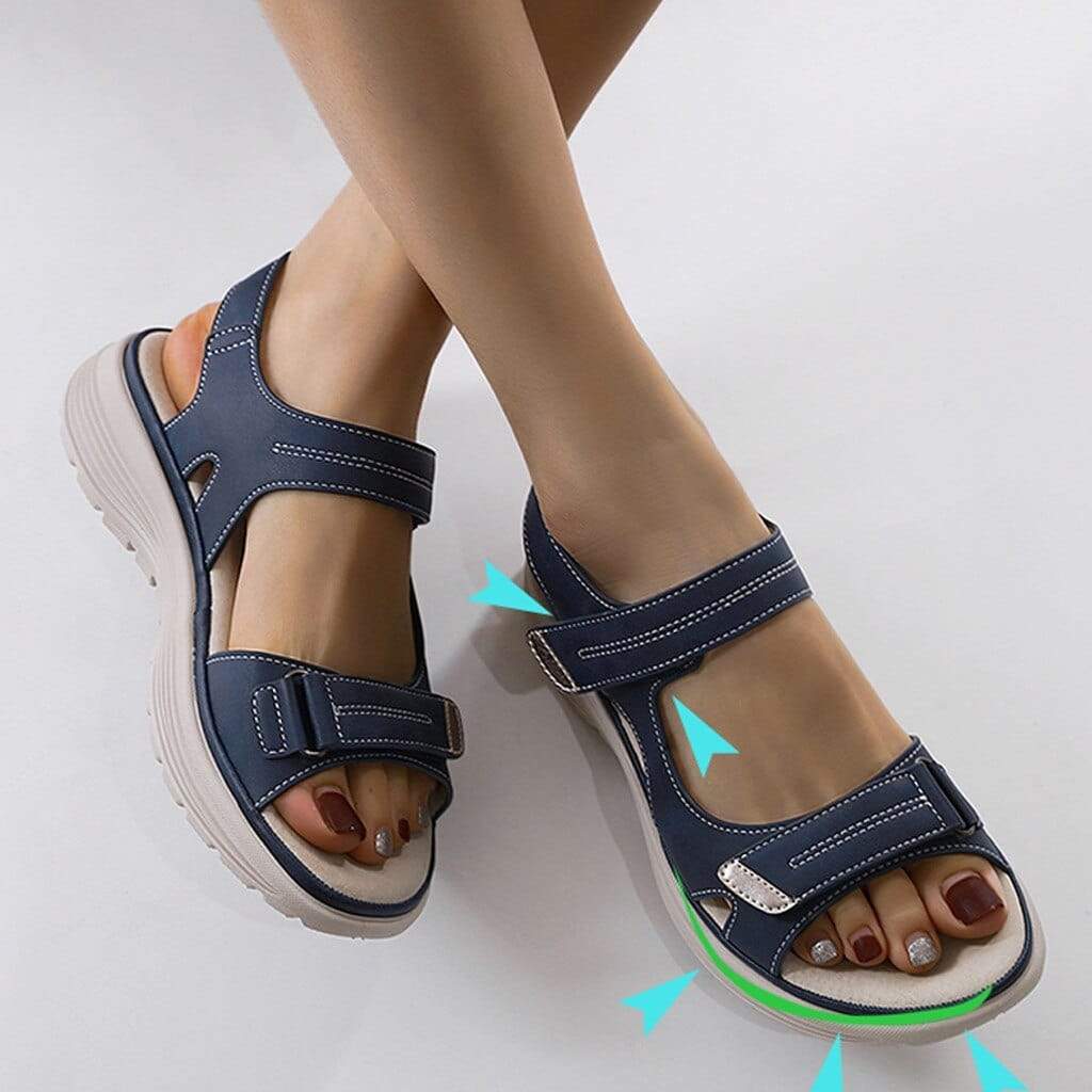 Orthopaedic Sandals for Women | Adjustable Straps, Platform Design & Comfortable Summer Shoes for Everyday Wear