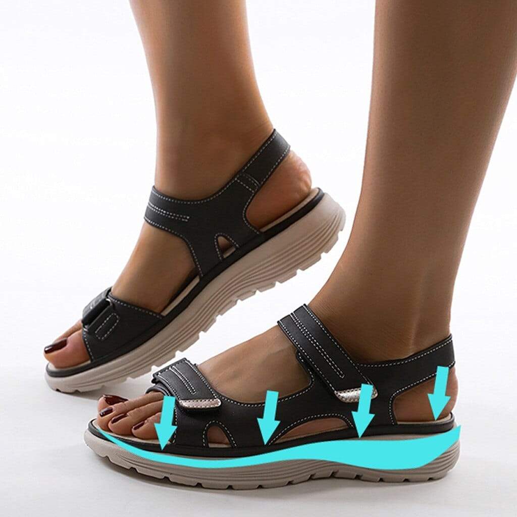 Orthopaedic Sandals for Women | Adjustable Straps, Platform Design & Comfortable Summer Shoes for Everyday Wear