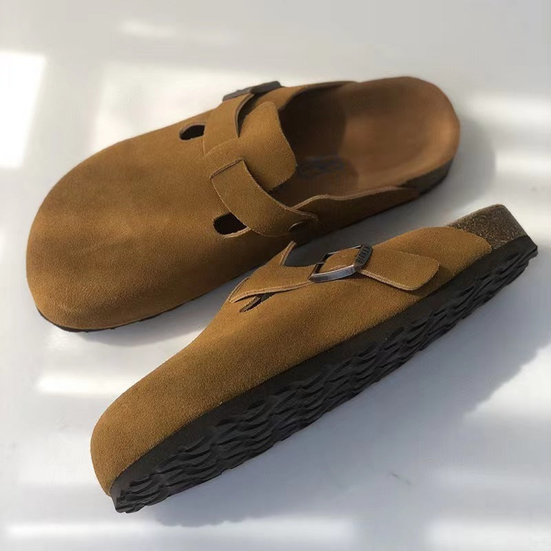Premium Leather Unisex Sandals | Comfortable, Breathable & Lightweight for Summer Wear