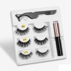 3 pairs Natural Magnetic Eyeliner Lashes