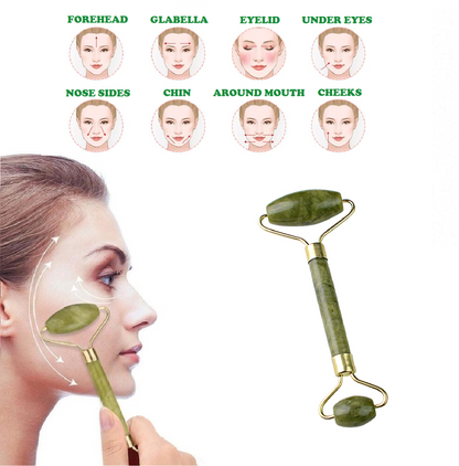 Jade Face Roller Portable Skin Care Device