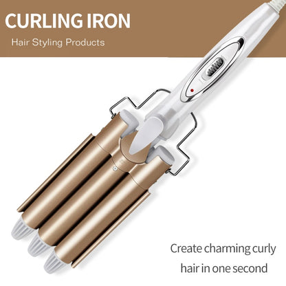 Triple Barrel Hair Curler |  Triple Barrel Hair Wave Harmless Ceramic Waver Curling Curler Wand