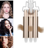 Triple Barrel Hair Curler |  Triple Barrel Hair Wave Harmless Ceramic Waver Curling Curler Wand