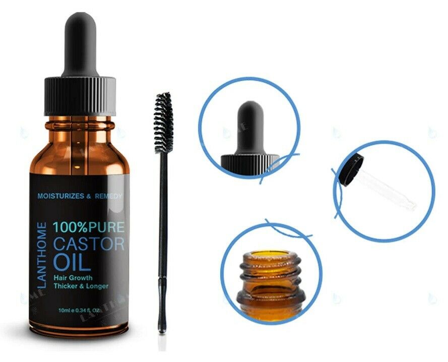 Castor Oil for Eyelashes Hair Growth