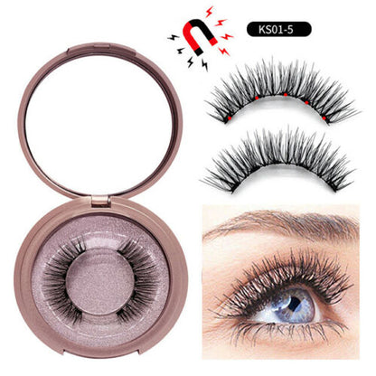 Magnetic liquid Eyeliner And Magnetic False 3D Eyelashes Easy to Wear Lashes Set