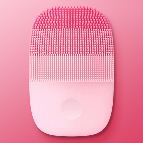 Ultrasonic Cleaning Facial Brush Care Cleaner Waterproof Silicone Massager Skincare