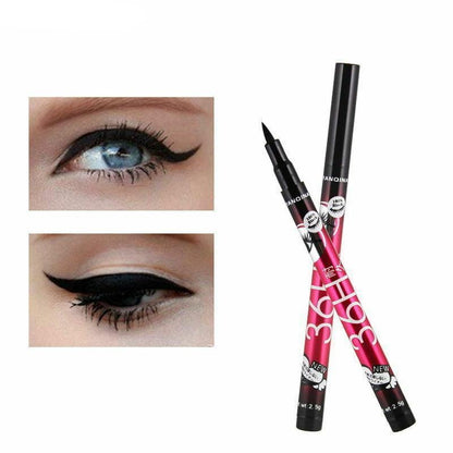 Waterproof Lenghtening Thick Curl Mascara With Precision Liquid Eyeliner